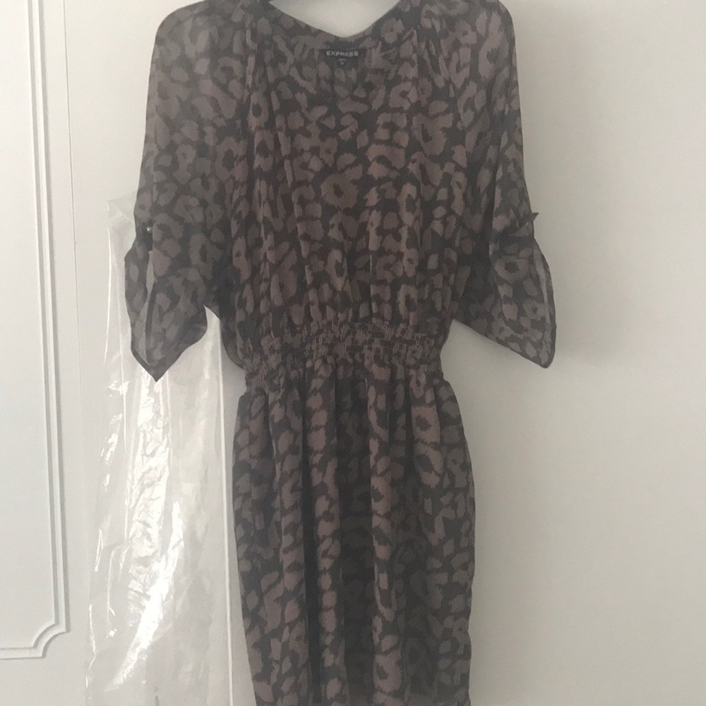 Express print dress